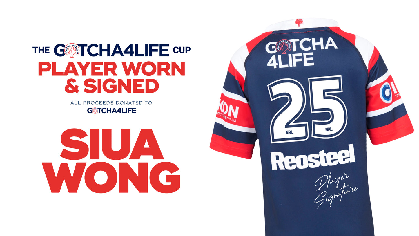 Suia Wong - Player Worn & Signed Gotcha4Life Cup Away Jersey