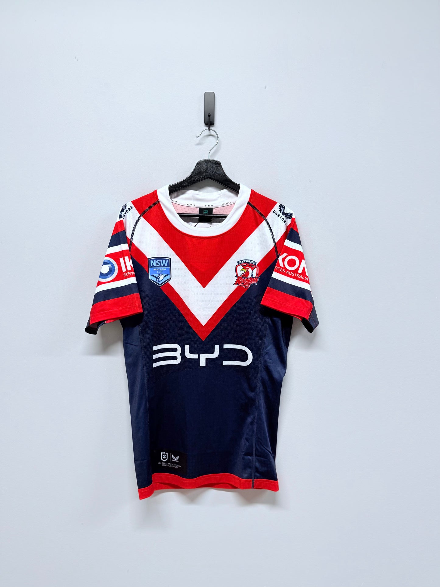 2025 Sydney Roosters Jersey Flegg Player Issued Home Jersey