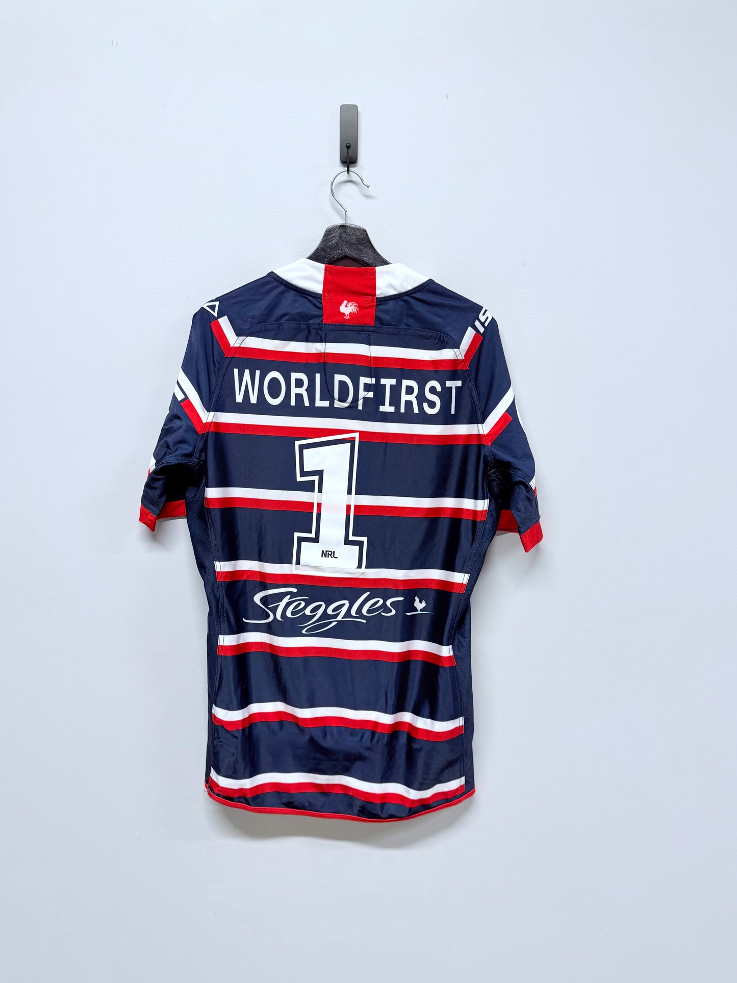 2018 Sydney Roosters Player Issued Mens Heritage Jersey No.1