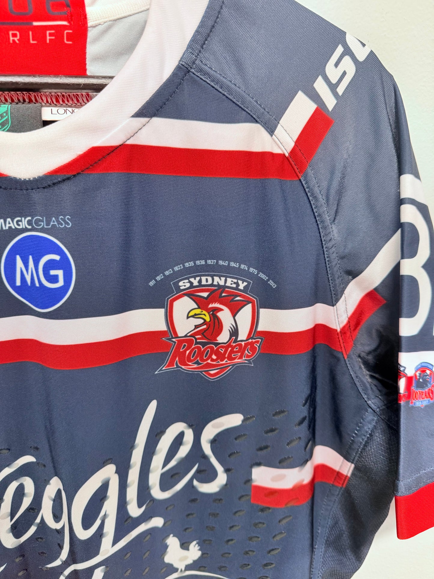 2018 Sydney Roosters Player Issued Mens Heritage Jersey No.11
