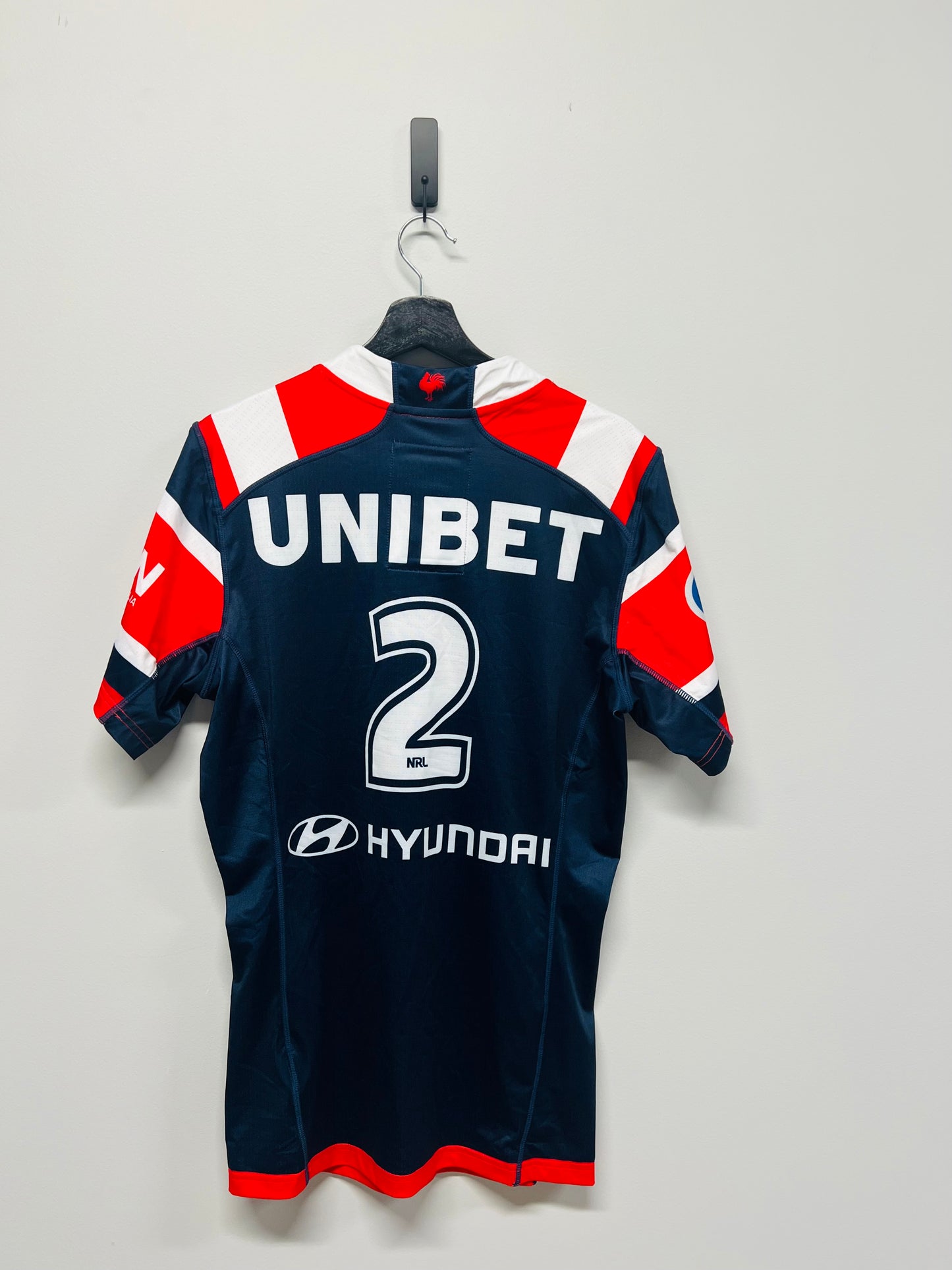 2023 Sydney Roosters Player Issued Men's Home Jersey - No.2