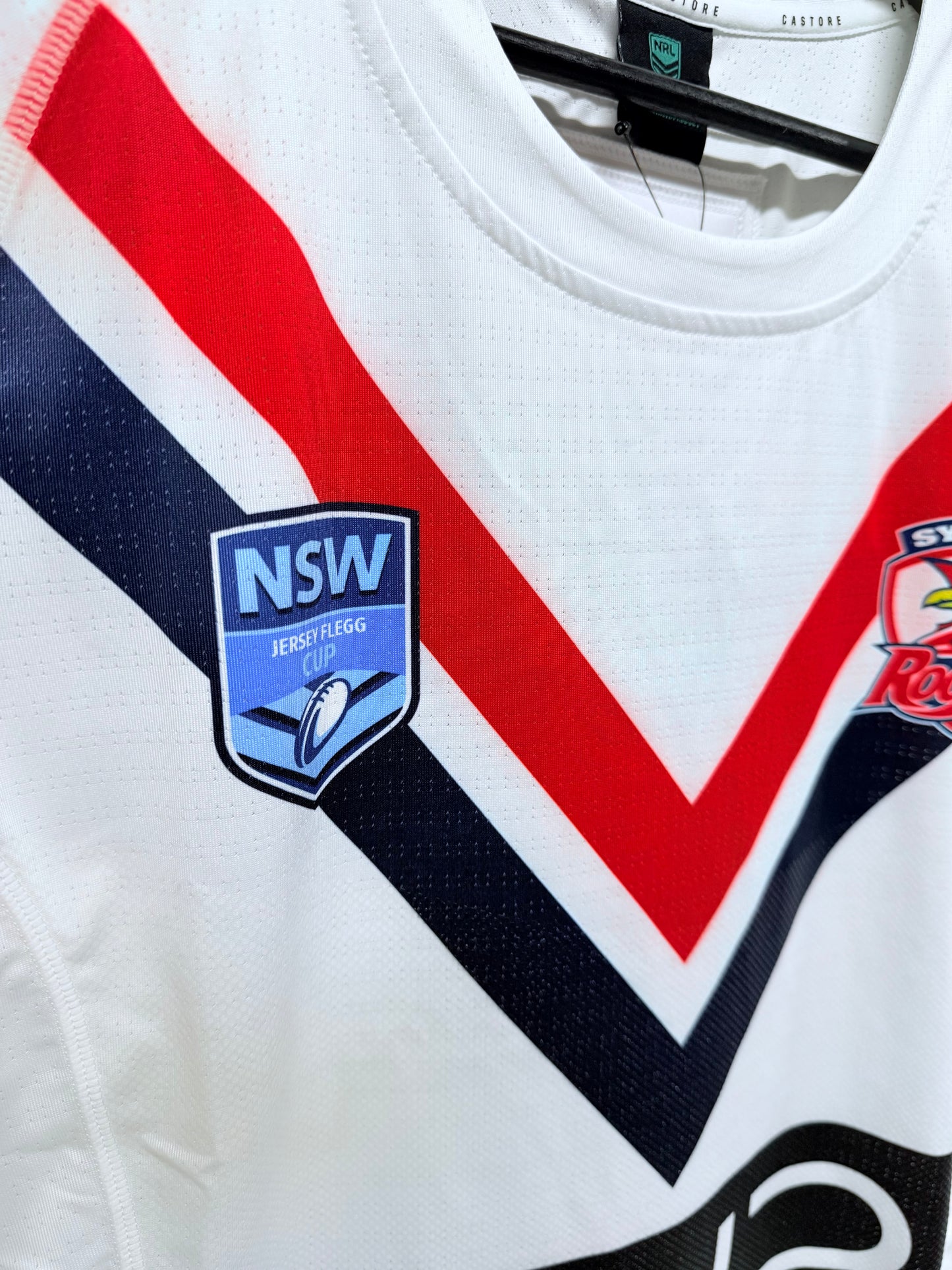 2025 Sydney Roosters Jersey Flegg Player Issued Away Jersey