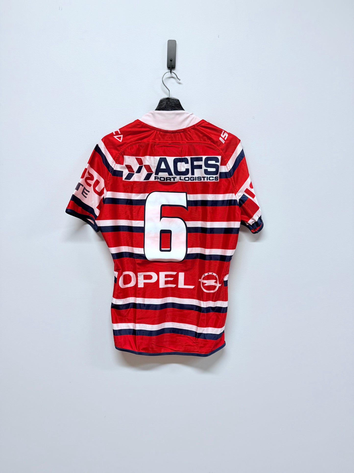 2013 Sydney Roosters Player Issued Mens Heritage Jersey No.6