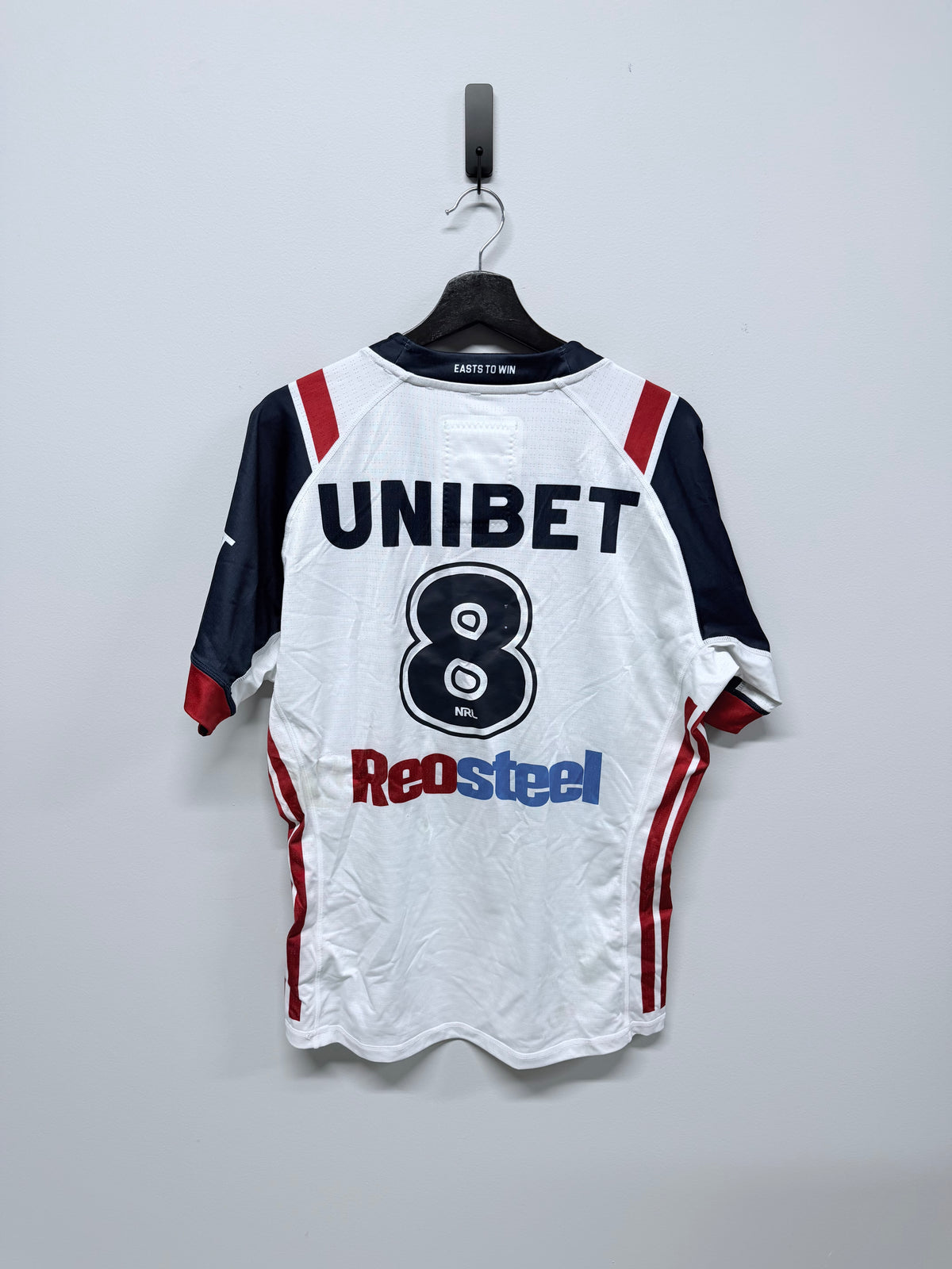 Naufahu Whyte Finals Week 1 Ripped Match Worn Away Jersey