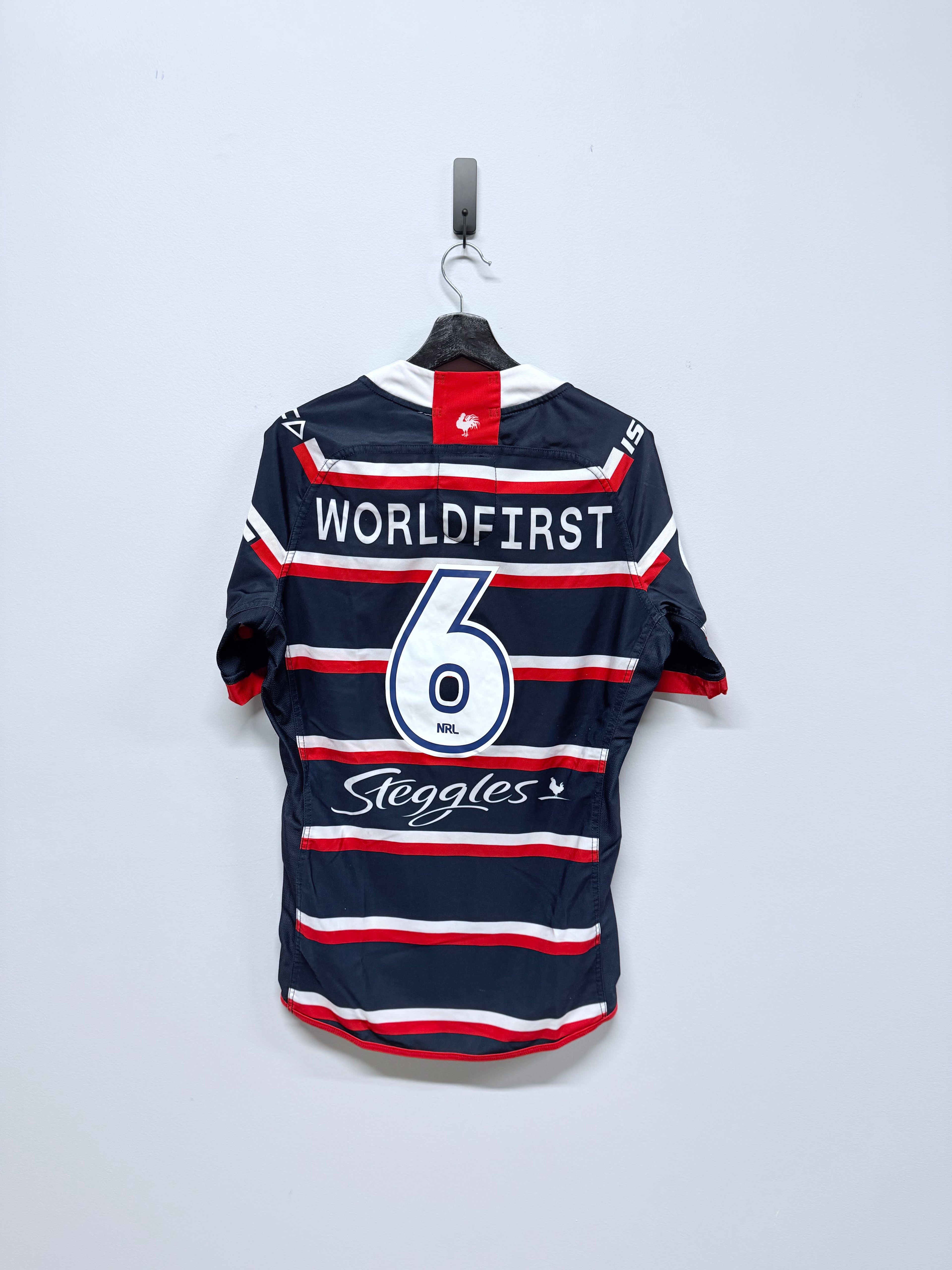 2018 Sydney Roosters Player Issued Mens Heritage Jersey No. 3, 6, 9 & 16