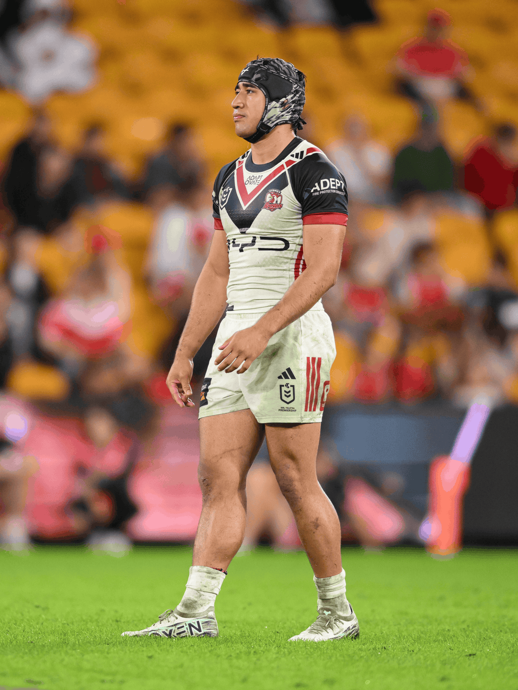 Benaiah Ioelu Round 15 Ripped Match Worn Away Jersey