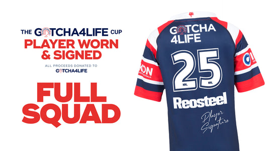 Full Squad Signed Gotcha4Life Cup Away Jersey