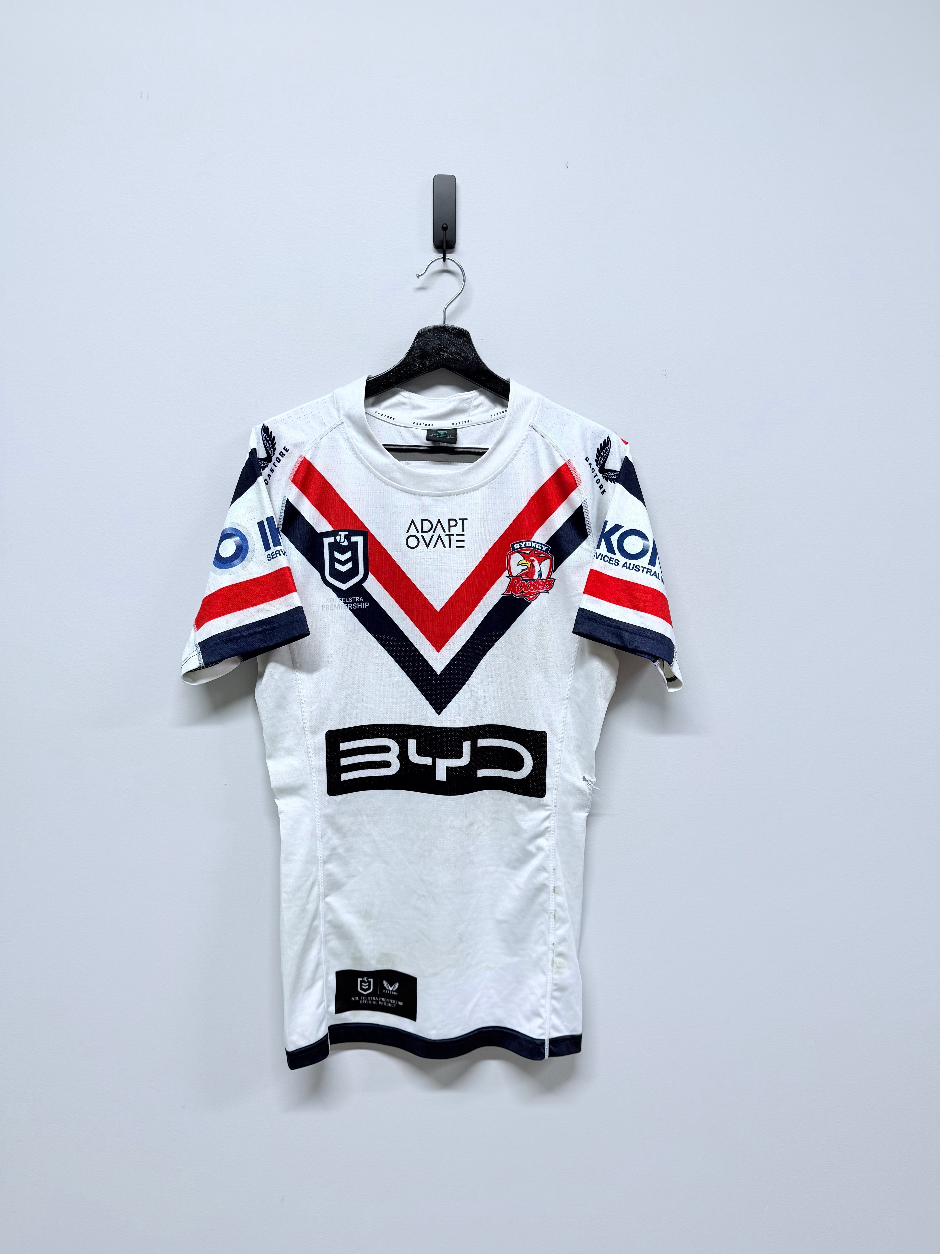 Billy Smith - R20 Ripped Match Worn Away Jersey
