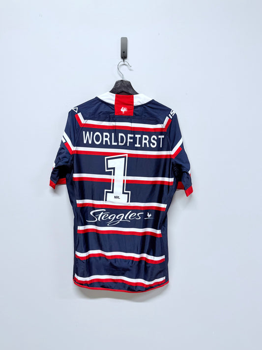2018 Sydney Roosters Player Issued Mens Heritage Jersey No.1