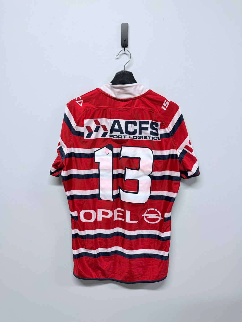 2013 Sydney Roosters Player Issued Mens Heritage Jersey No. 5, 13 & 17