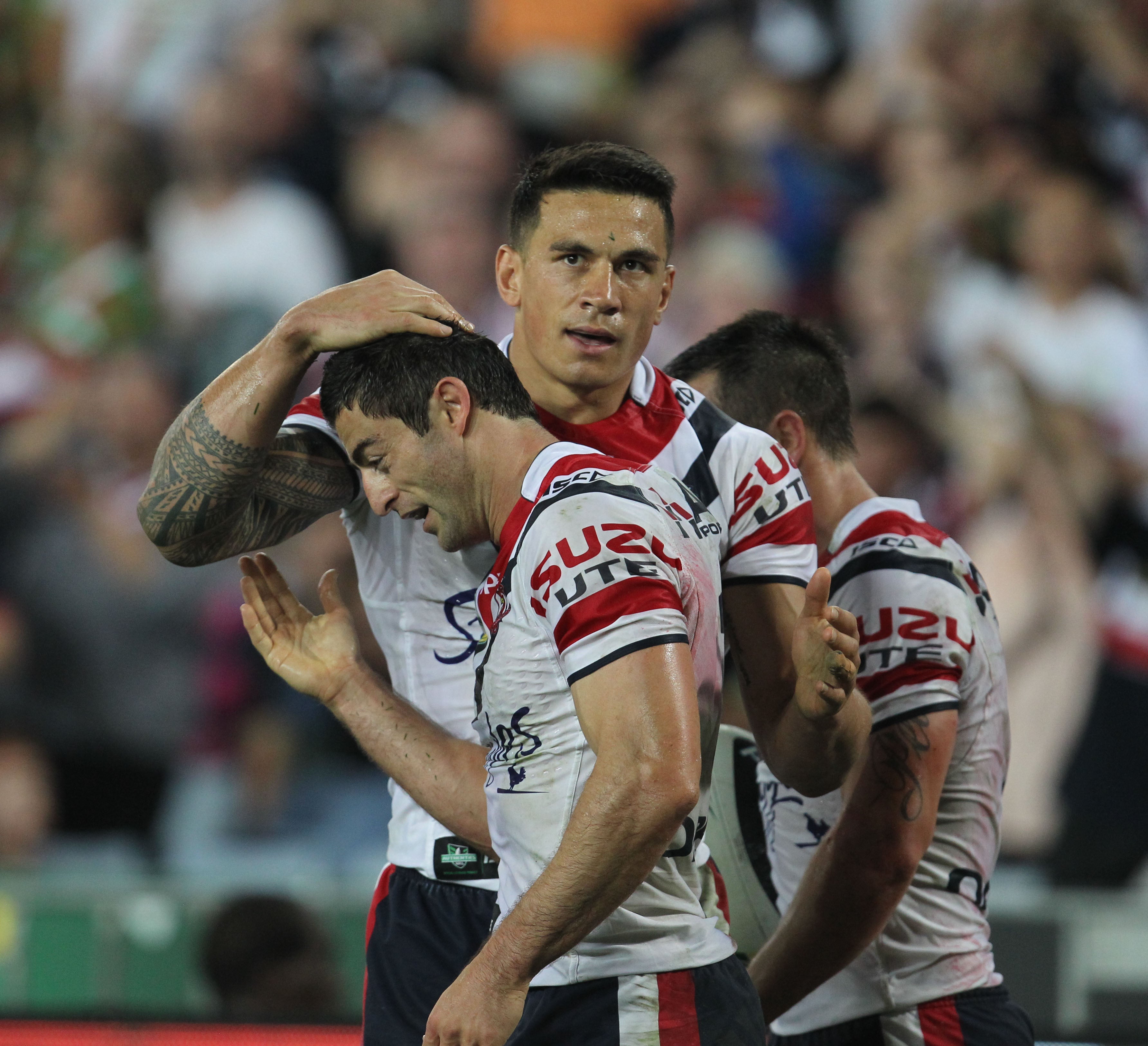 2013 Sydney Roosters Player Issued Away Jersey
