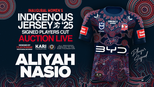 Aliyah Nasio - Player Issued & Signed Indigenous Jersey