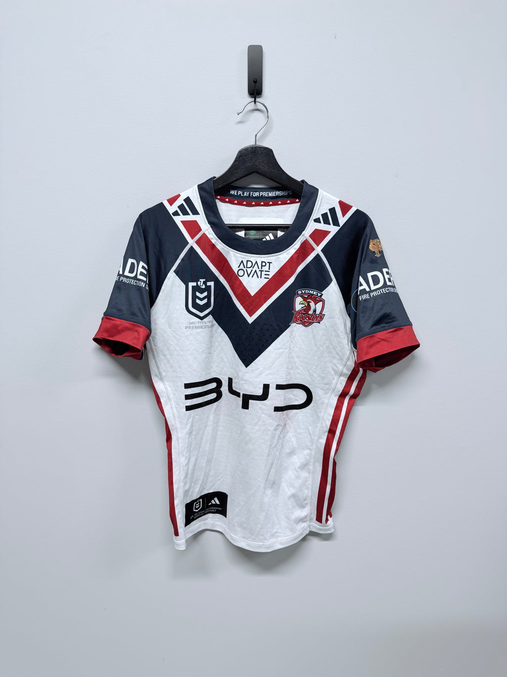Angus Crichton Round 4 Match Worn and Signed Gotcha 4 Life Jersey