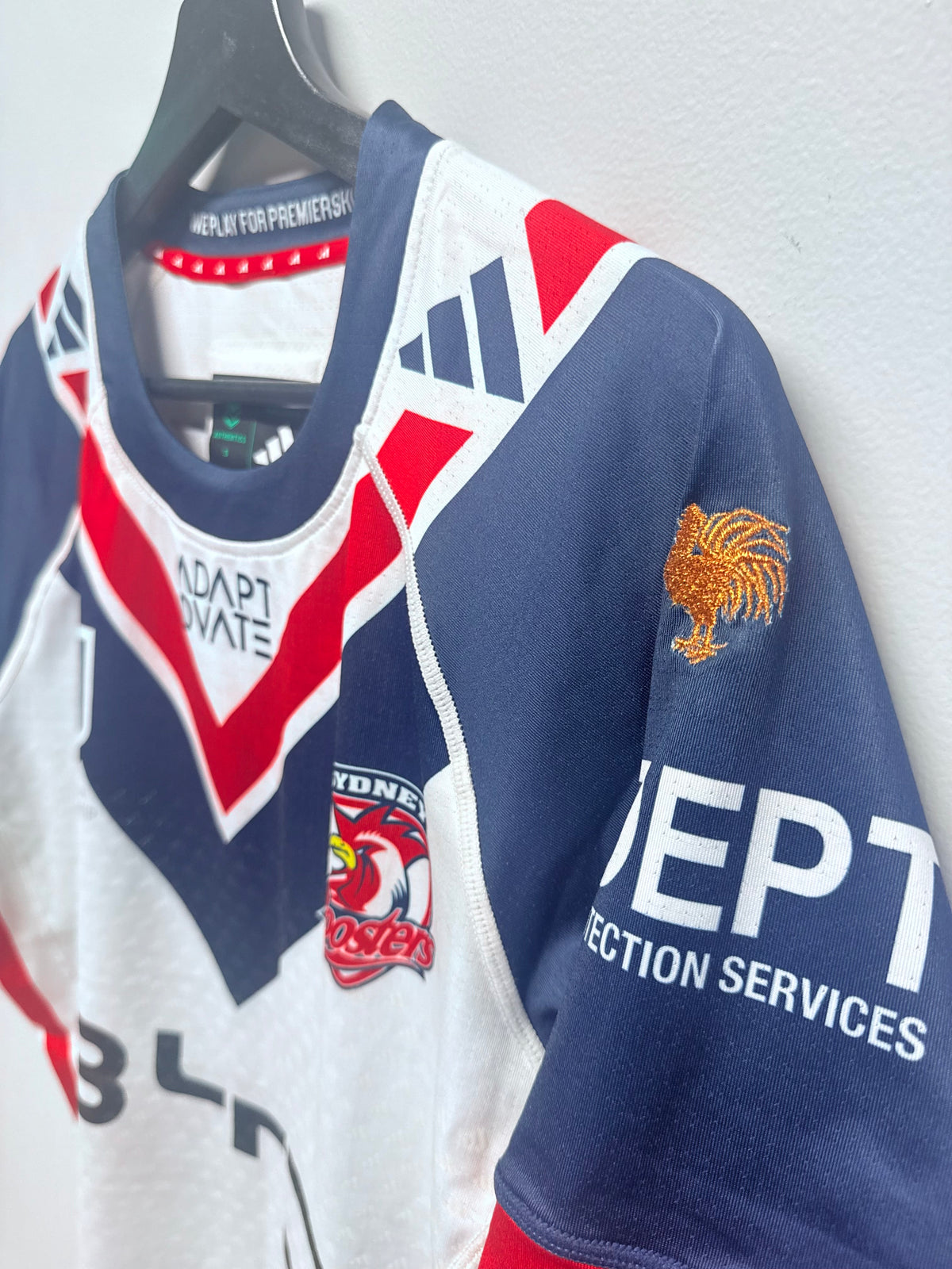 Angus Crichton Round 4 Match Worn and Signed Gotcha 4 Life Jersey