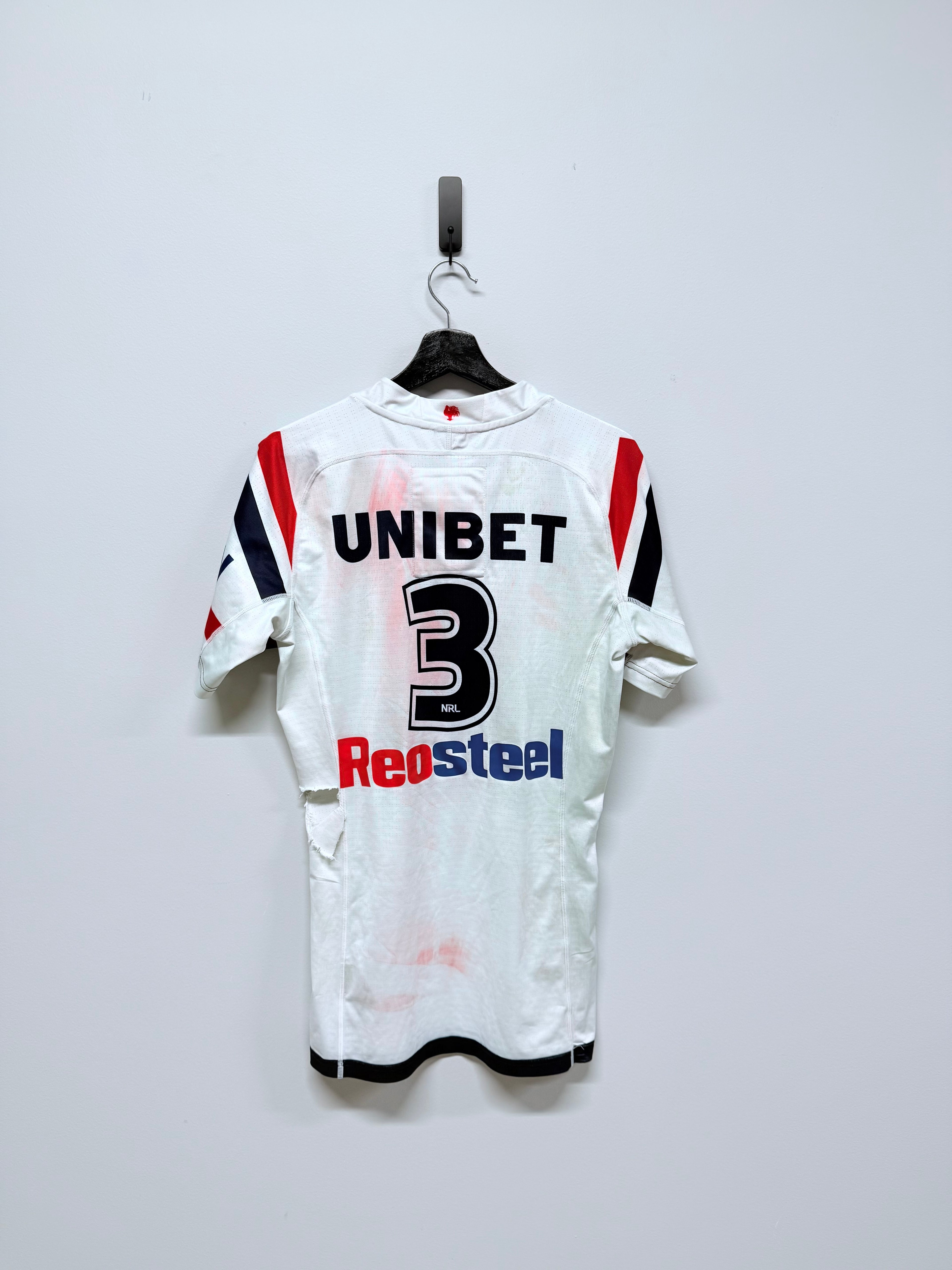 Billy Smith - R20 Ripped Match Worn Away Jersey