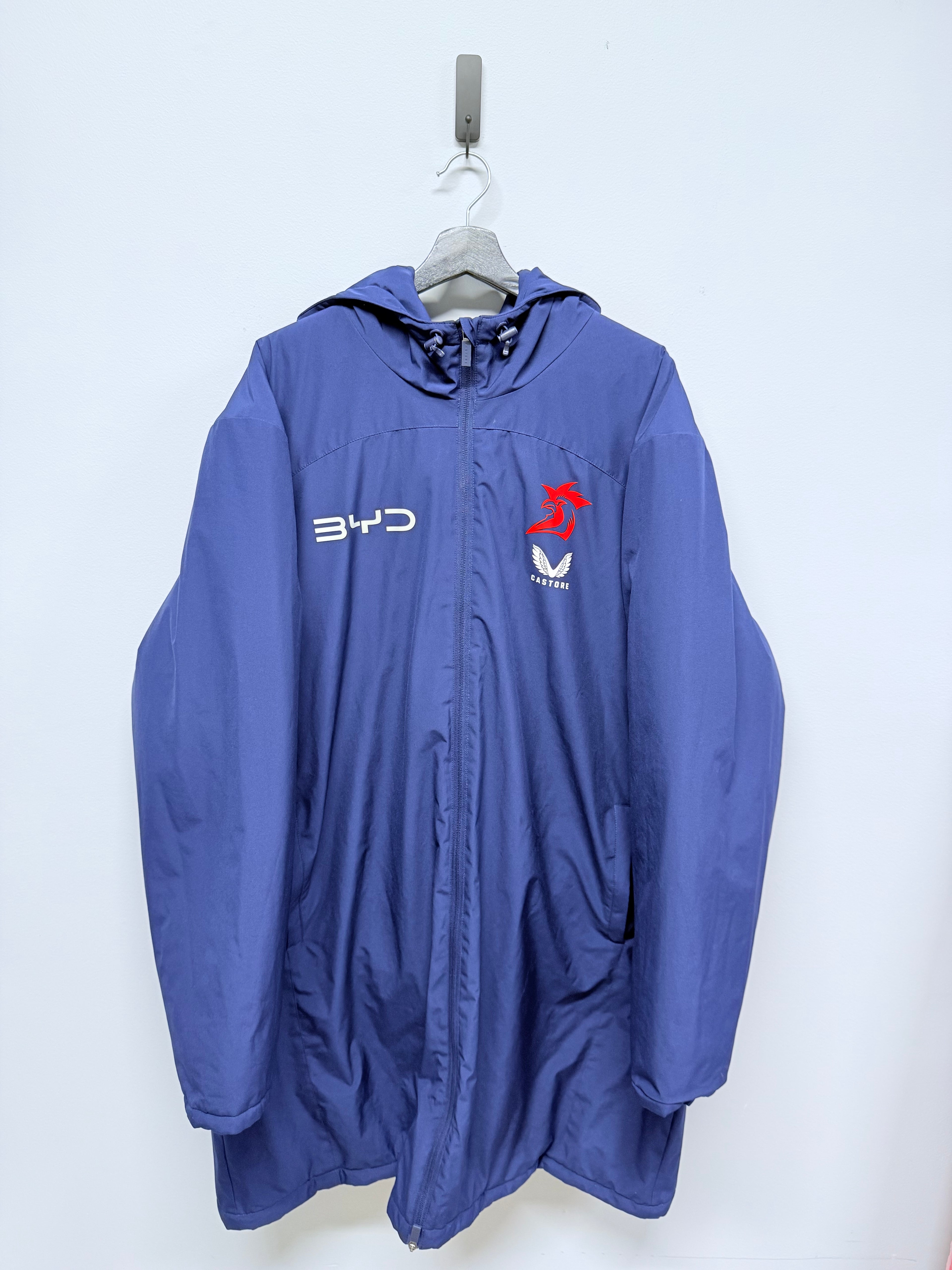 2025 Sydney Roosters Player Worn Long Length Bench Jackets