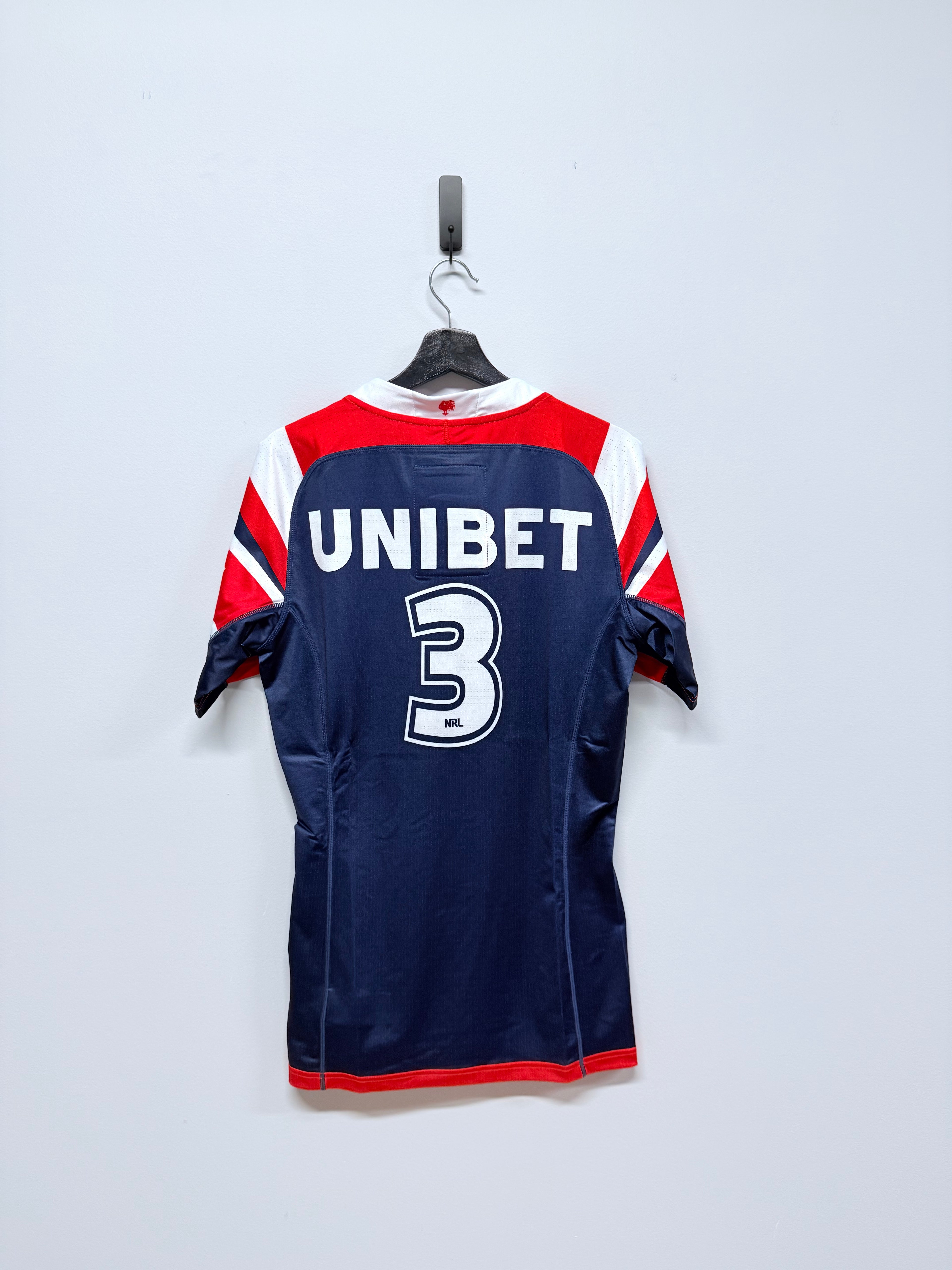 2025 Sydney Roosters Player Issued Men's Home Jersey - No.1-13