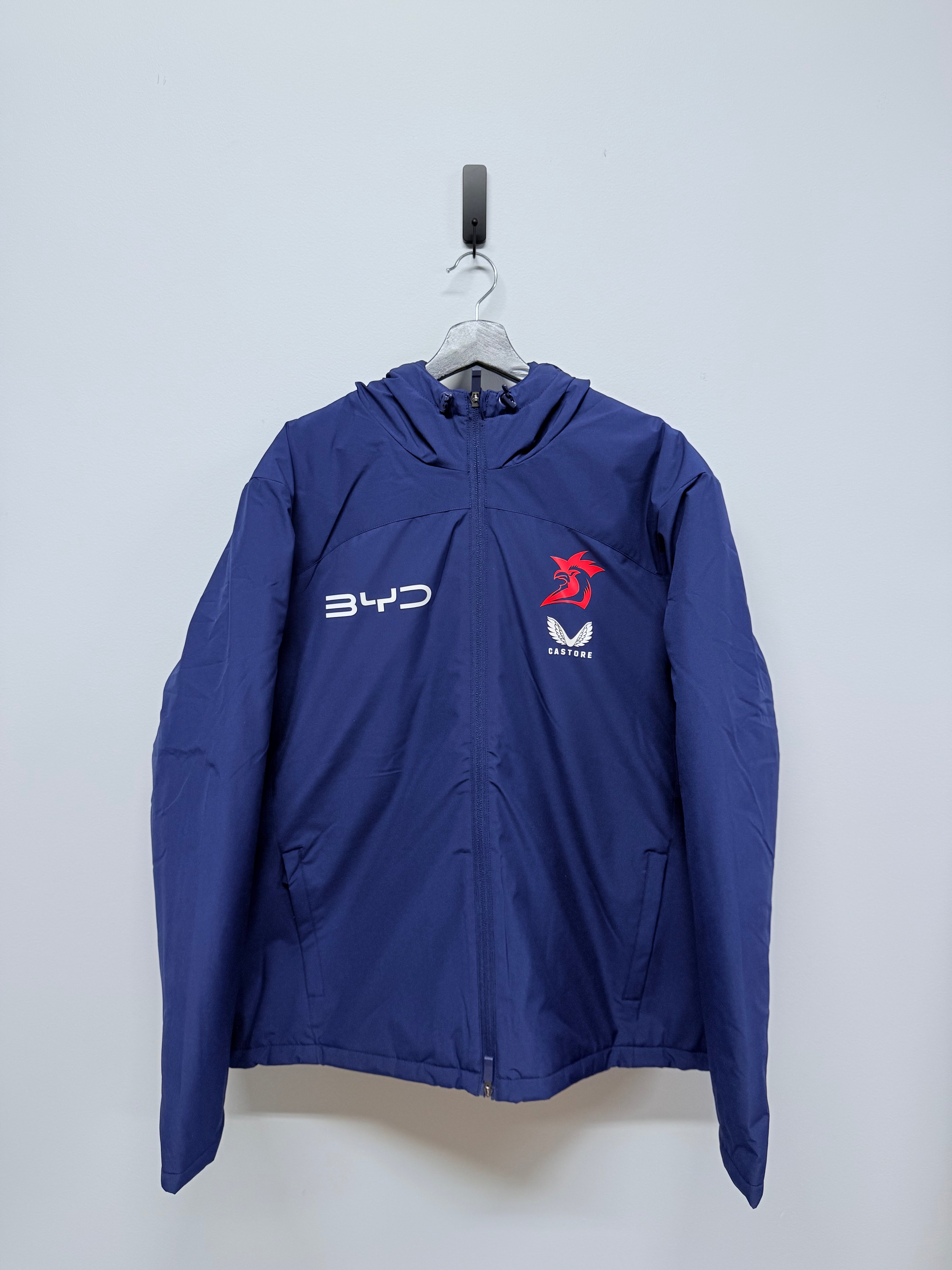2025 Sydney Roosters Standard Length Puffer Jacket