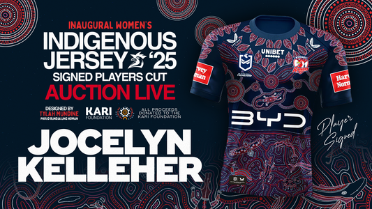 Jocelyn Kelleher - Player Issued & Signed Indigenous Jersey