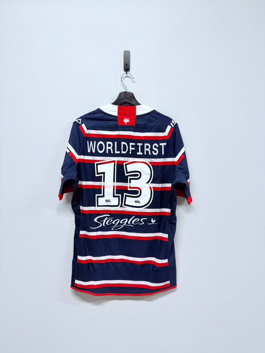 2018 Sydney Roosters Player Issued Mens Heritage Jersey No.13