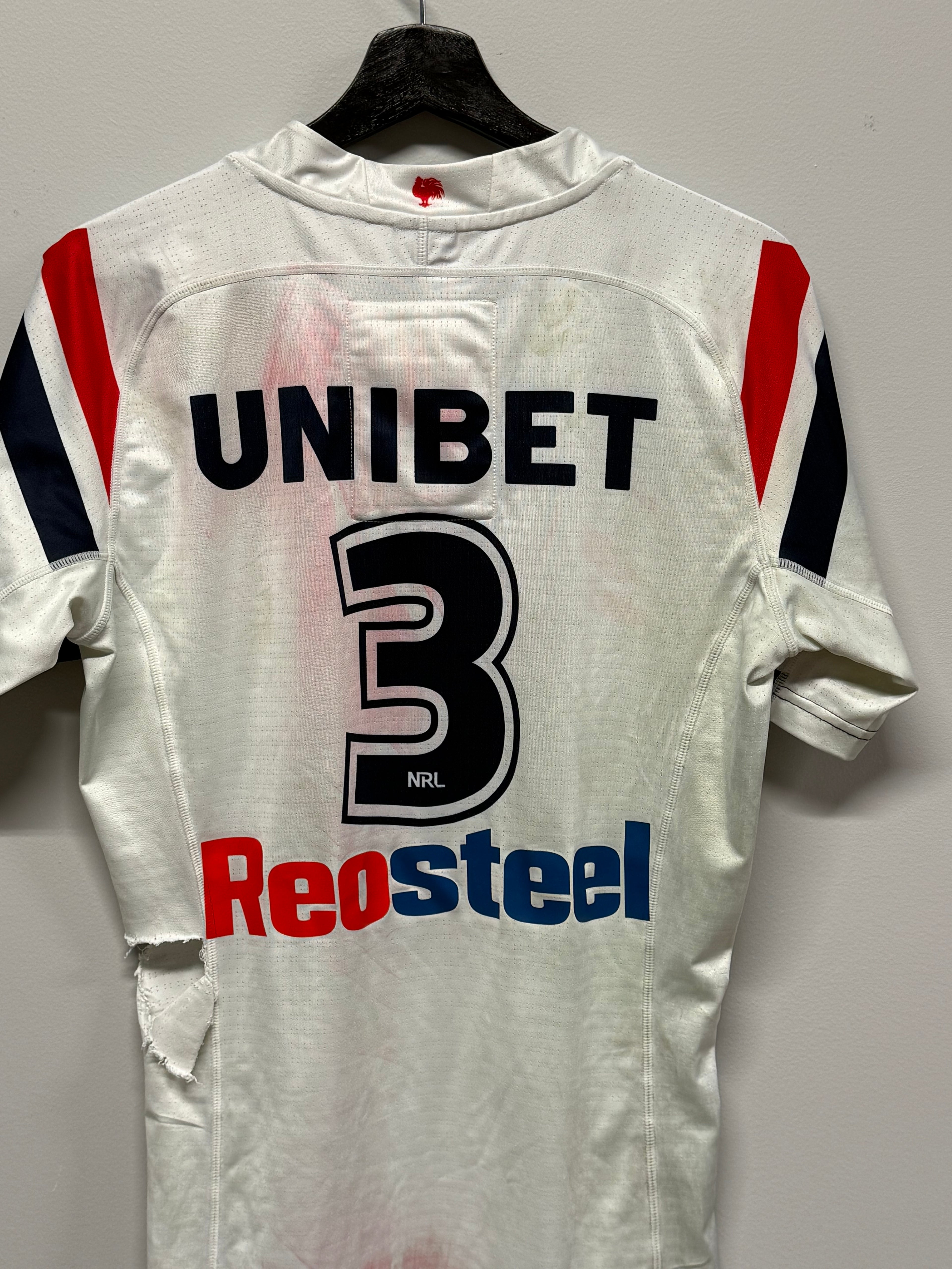 Billy Smith - R20 Ripped Match Worn Away Jersey