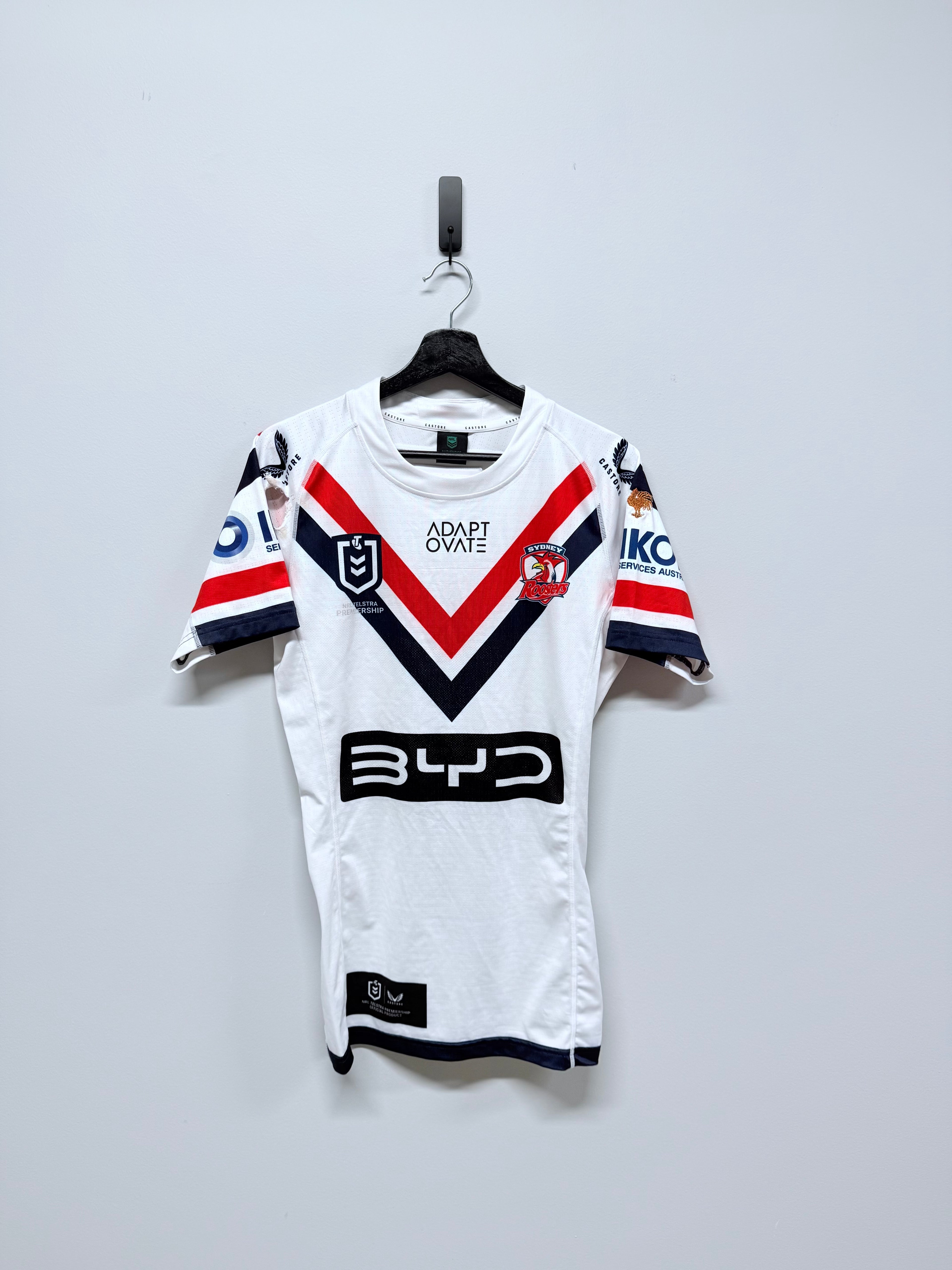 James Tedesco - R26 Ripped Match Worn Away Jersey