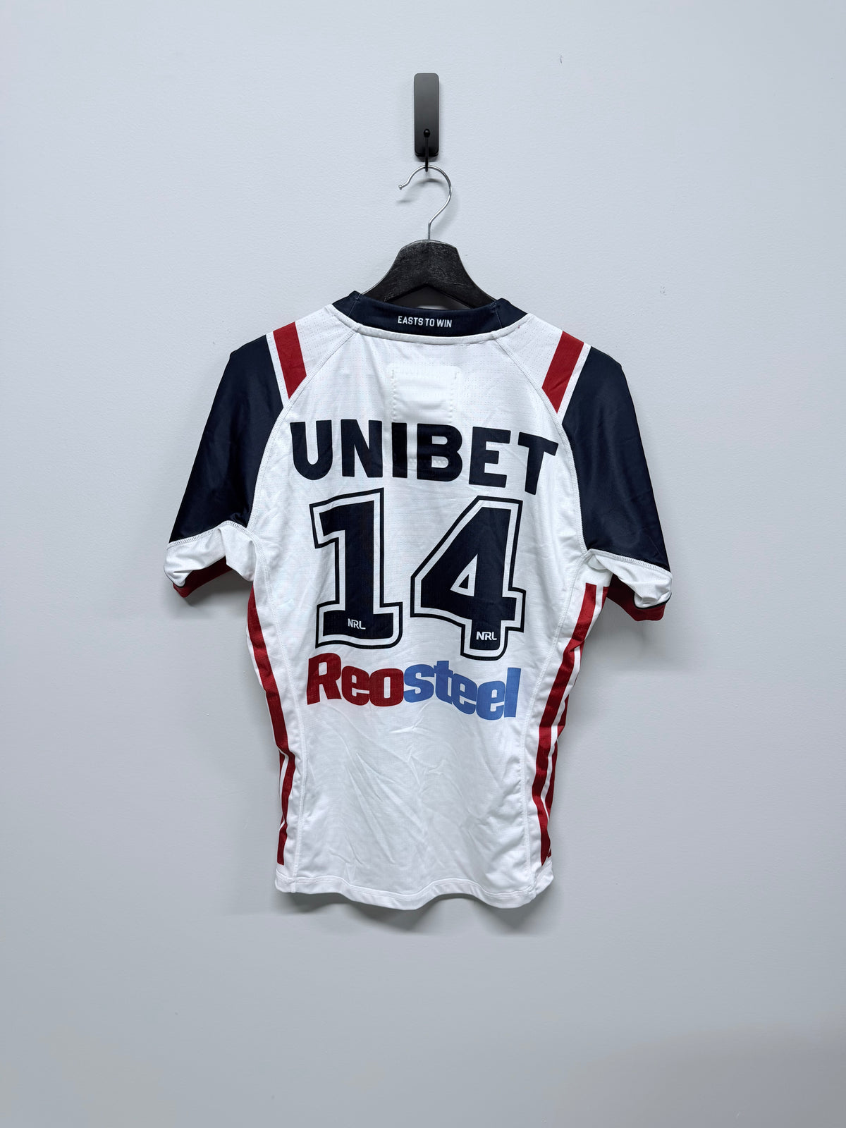 Benaiah Ioelu Round 15 Ripped Match Worn Away Jersey