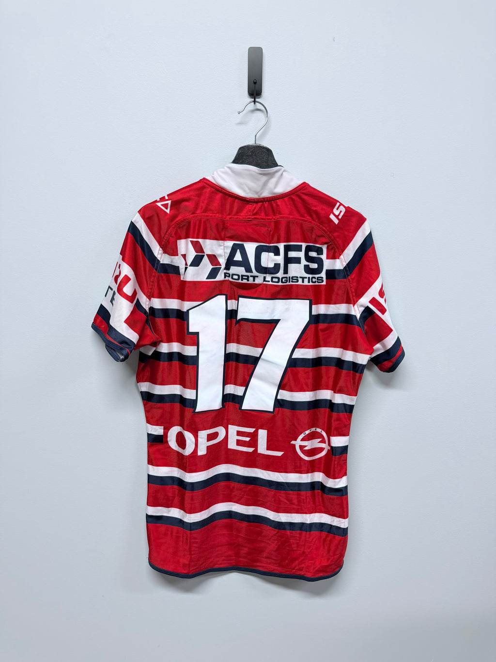 2013 Sydney Roosters Player Issued Mens Heritage Jersey No. 5, 13 & 17