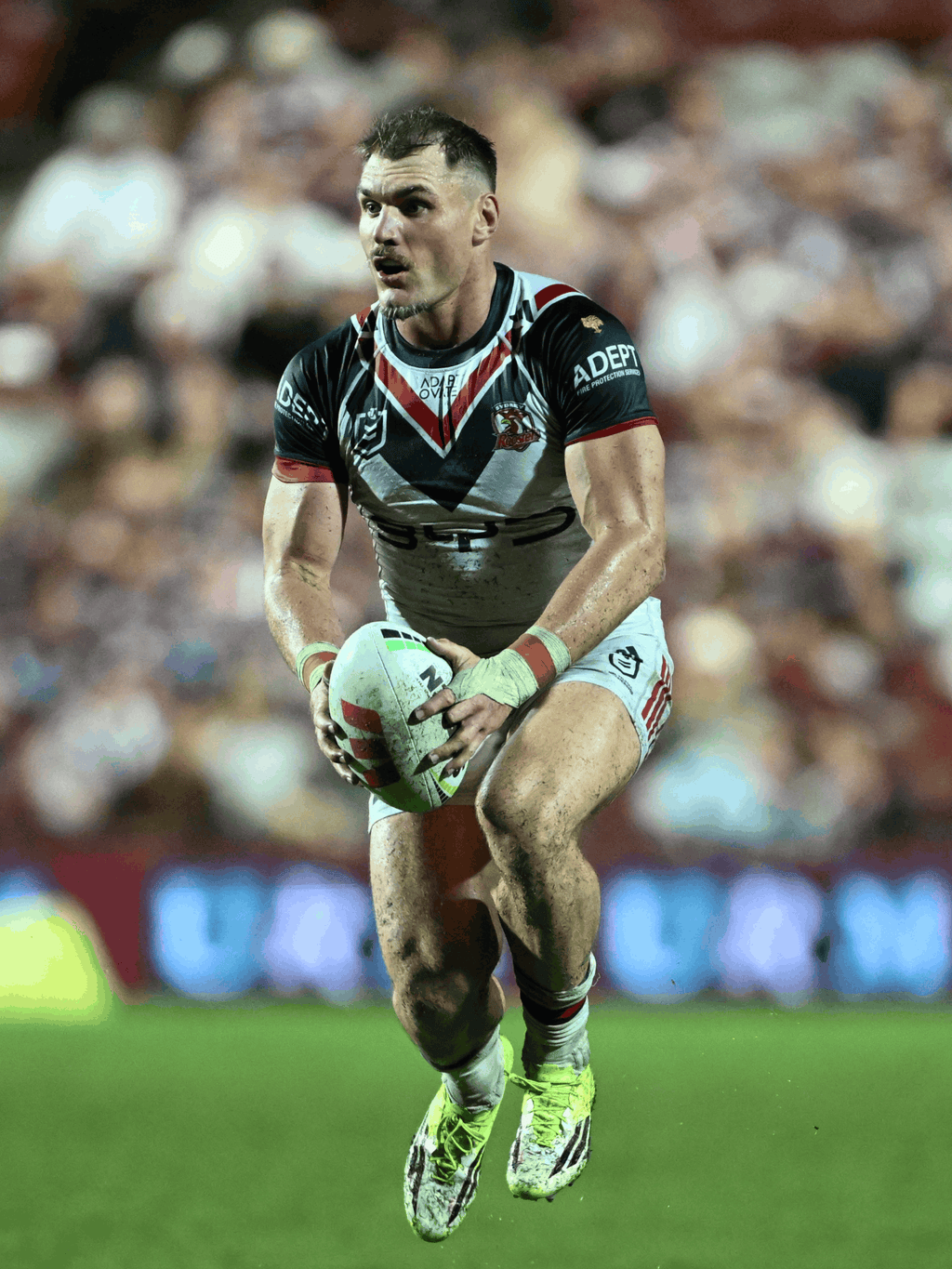 Angus Crichton Round 4 Match Worn and Signed Gotcha 4 Life Jersey