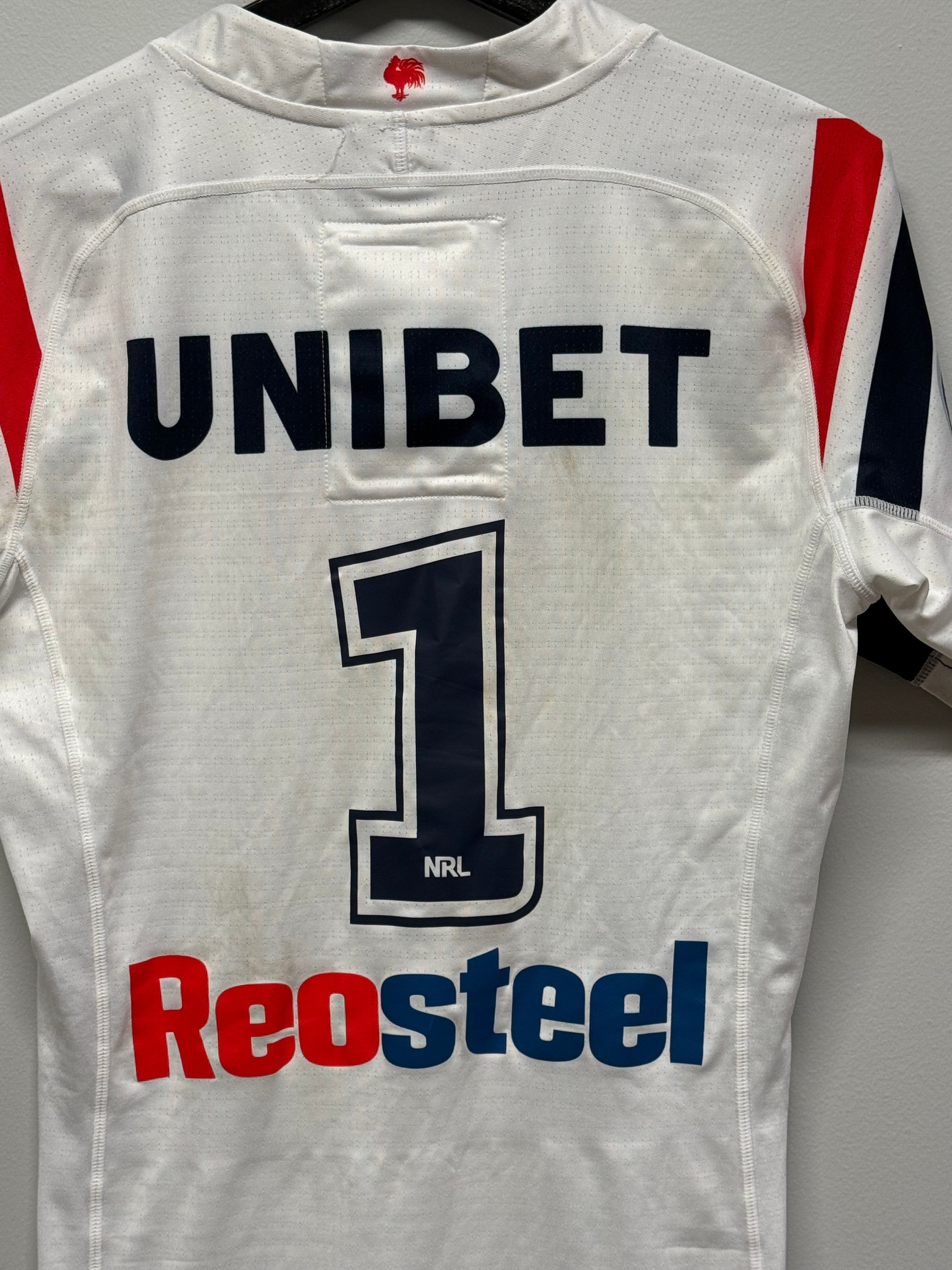 James Tedesco - R26 Ripped Match Worn Away Jersey