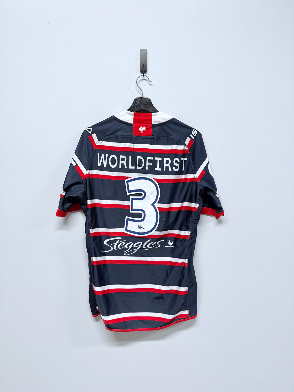 2018 Sydney Roosters Player Issued Mens Heritage Jersey No. 3, 6, 9 & 16