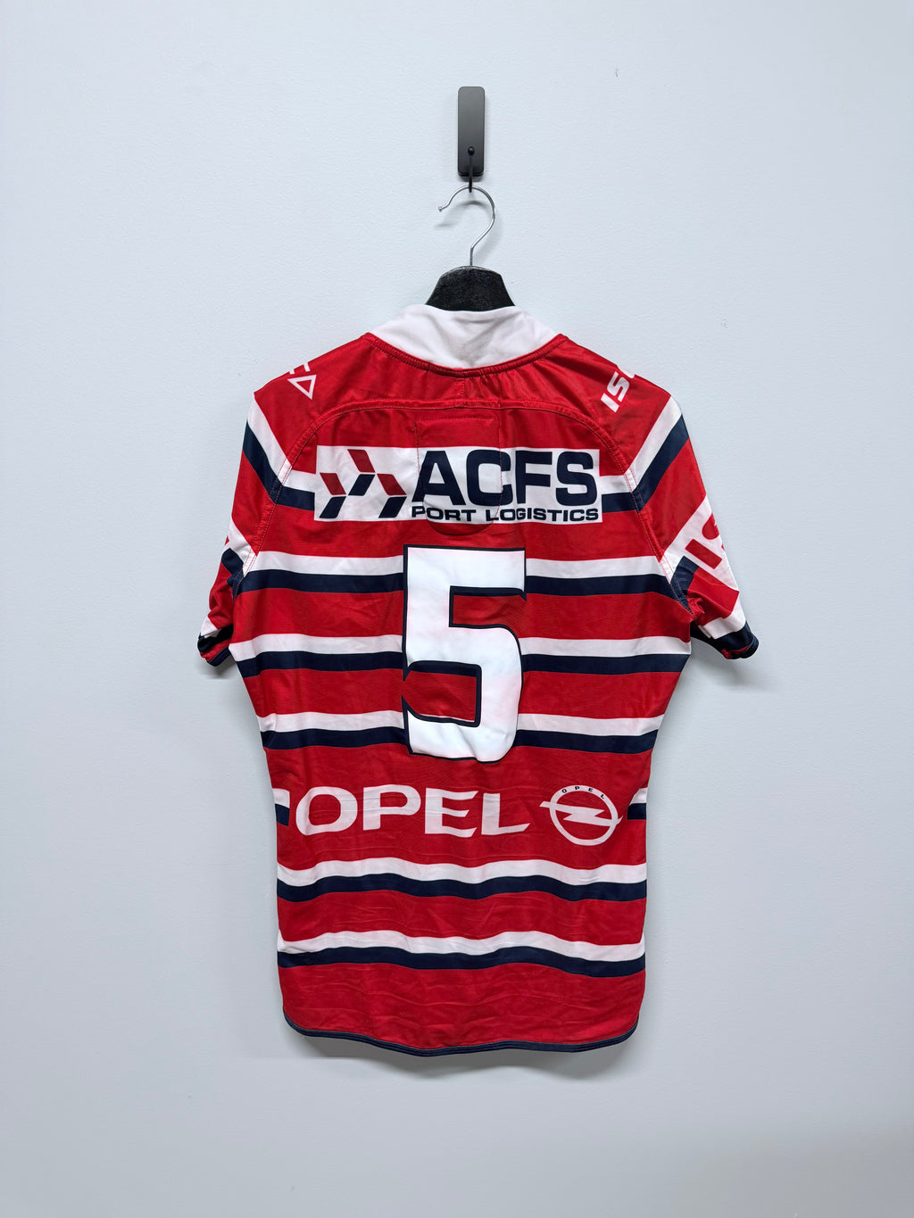 2013 Sydney Roosters Player Issued Mens Heritage Jersey No. 5, 13 & 17