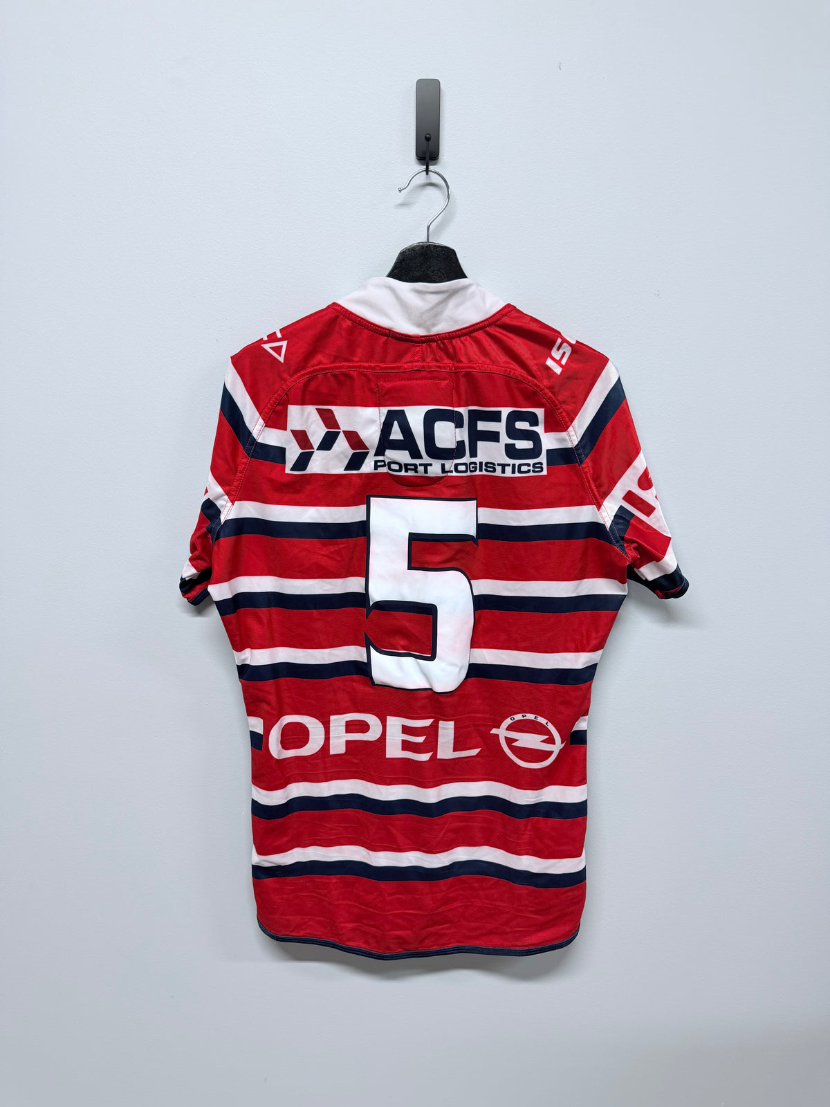 2013 Sydney Roosters Player Issued Mens Heritage Jersey No. 5, 13 & 17