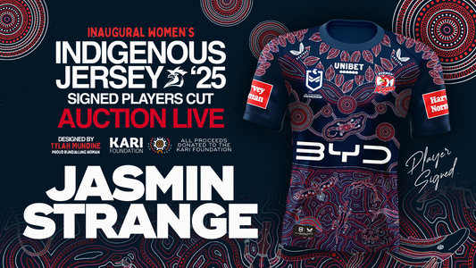 Jasmin Strange - Player Issued & Signed Indigenous Jersey