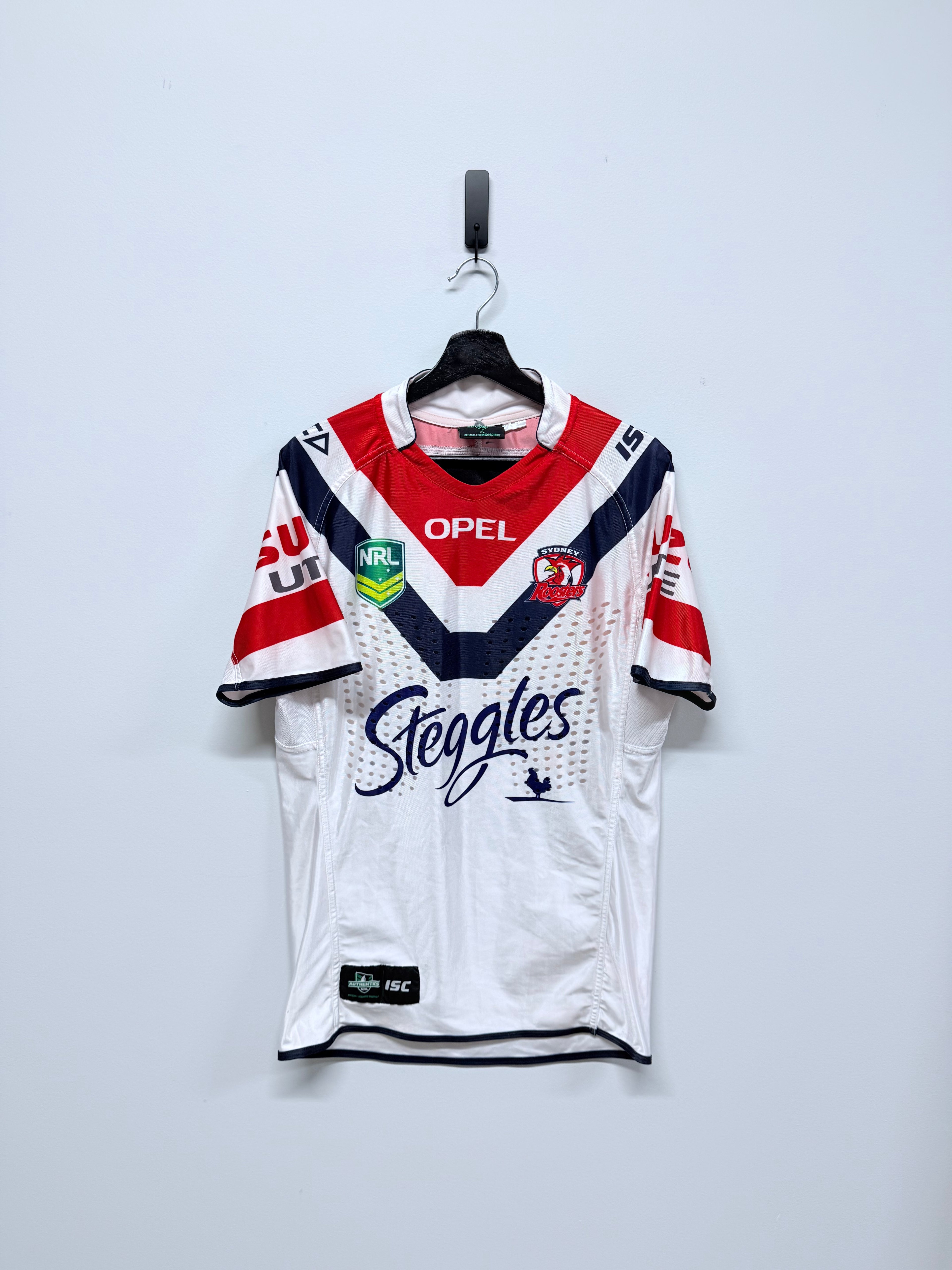 2013 Sydney Roosters Player Issued Away Jersey