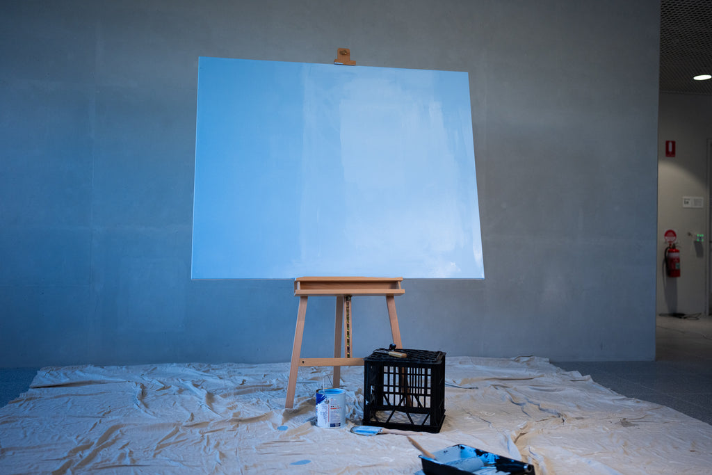 2026 ANZAC Round “Bondi Blue” Painting – Player Painted & Signed