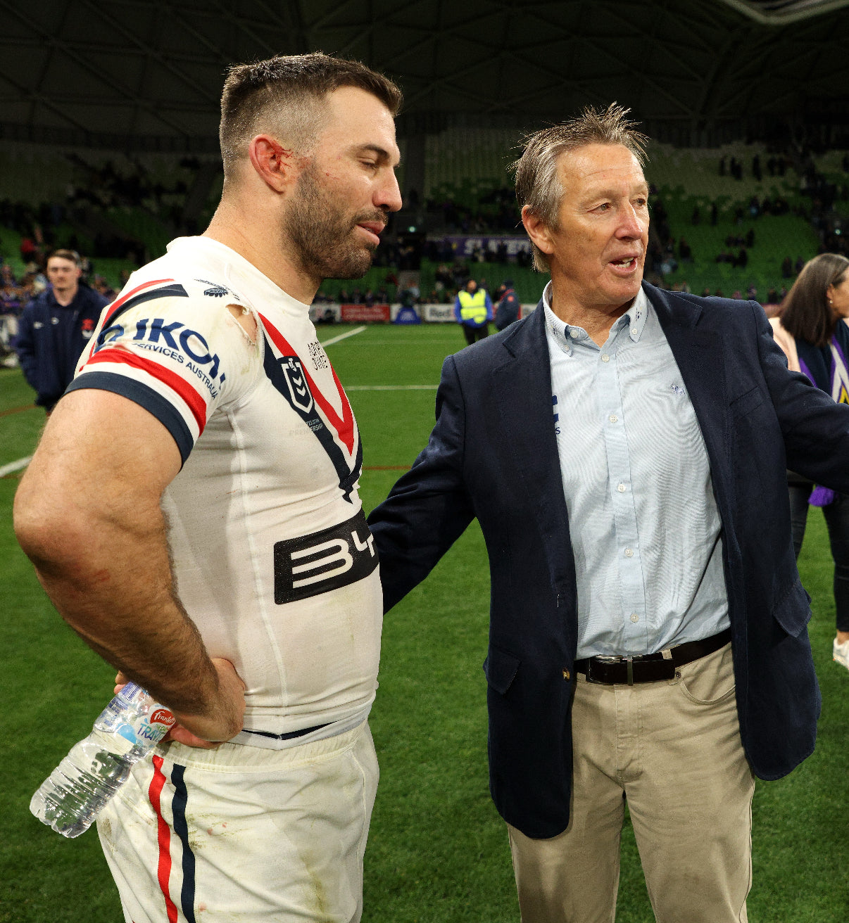 James Tedesco - R26 Ripped Match Worn Away Jersey