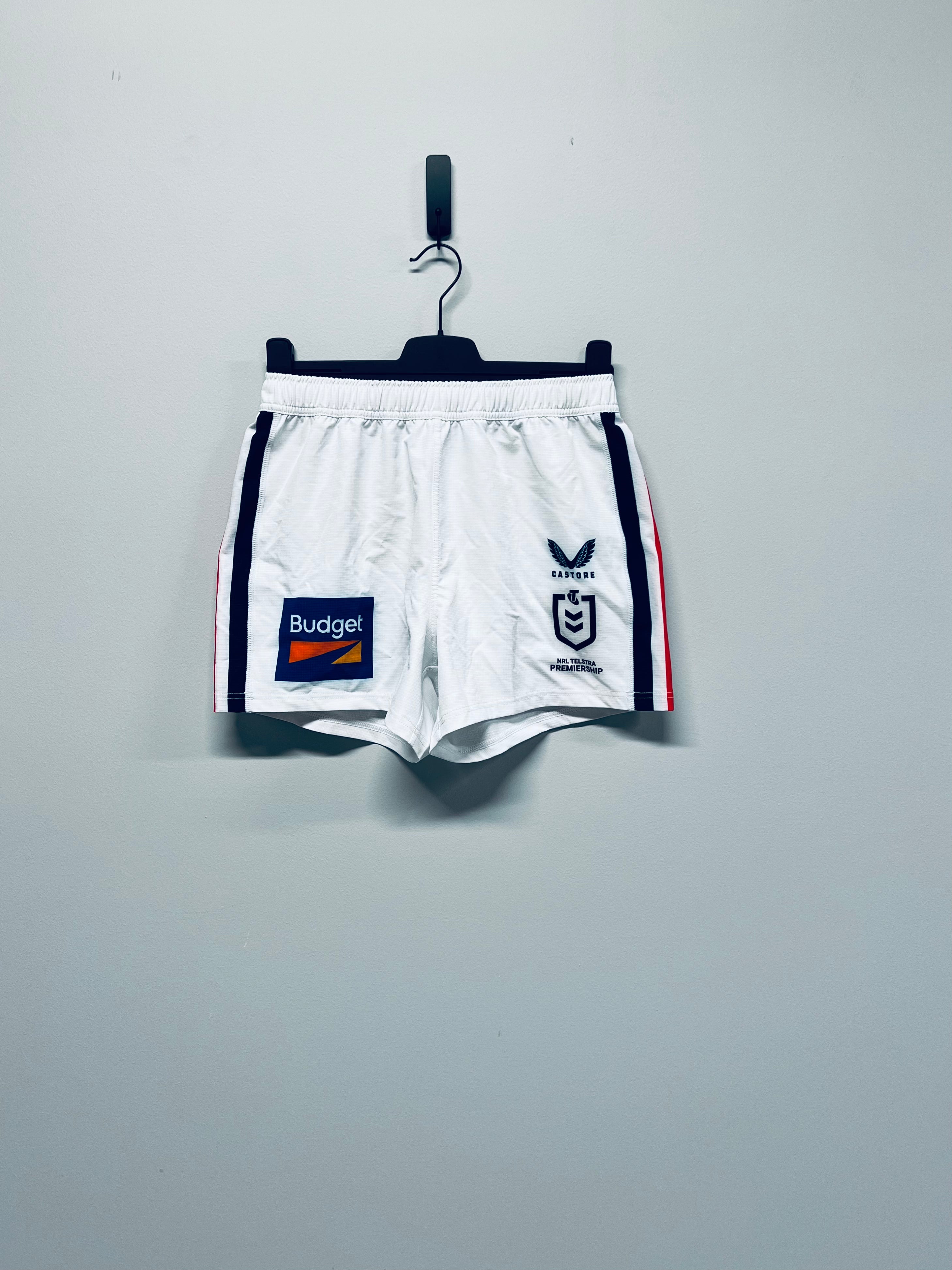 2025 Sydney Roosters Home Player Issued Shorts