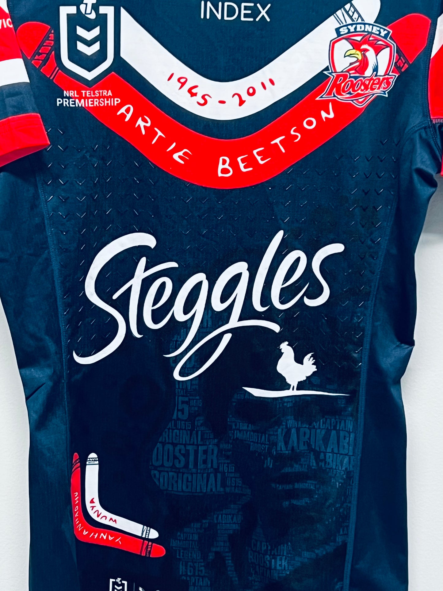 2023 Sydney Roosters Player Issued Indigenous Jersey