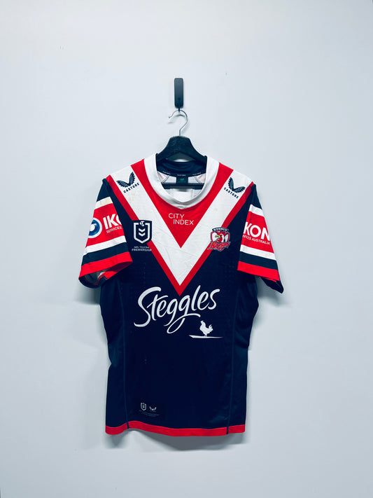 2023 Sydney Roosters Match Worn Home Jersey - No.15