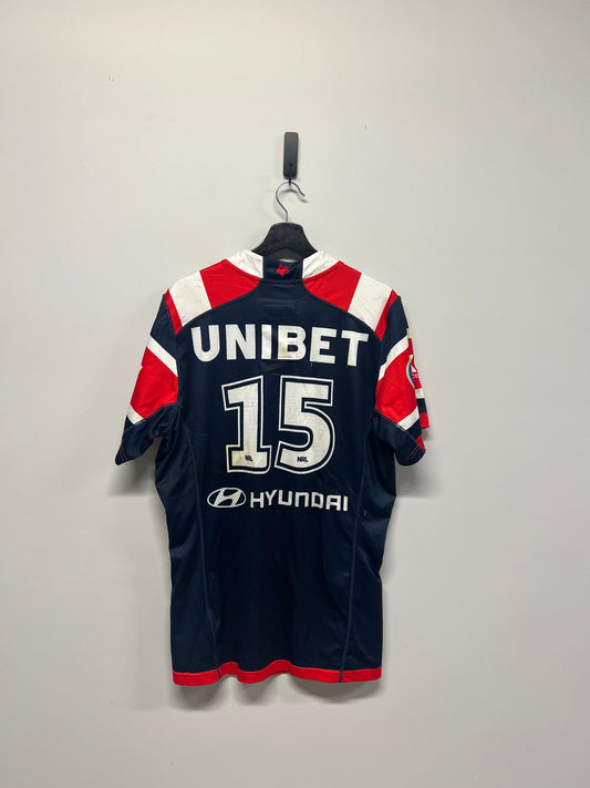 2023 Sydney Roosters Match Worn Home Jersey - No.15
