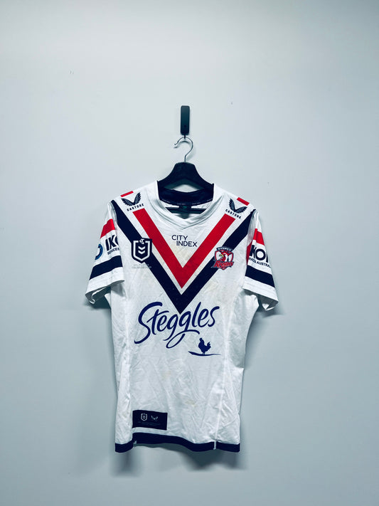 2023 Sydney Roosters Match Worn Away Jersey - No.10