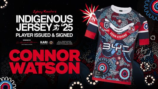Connor Watson - Player Issued & Signed Indigenous Jersey