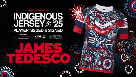 James Tedesco - Player Issued & Signed Indigenous Jersey