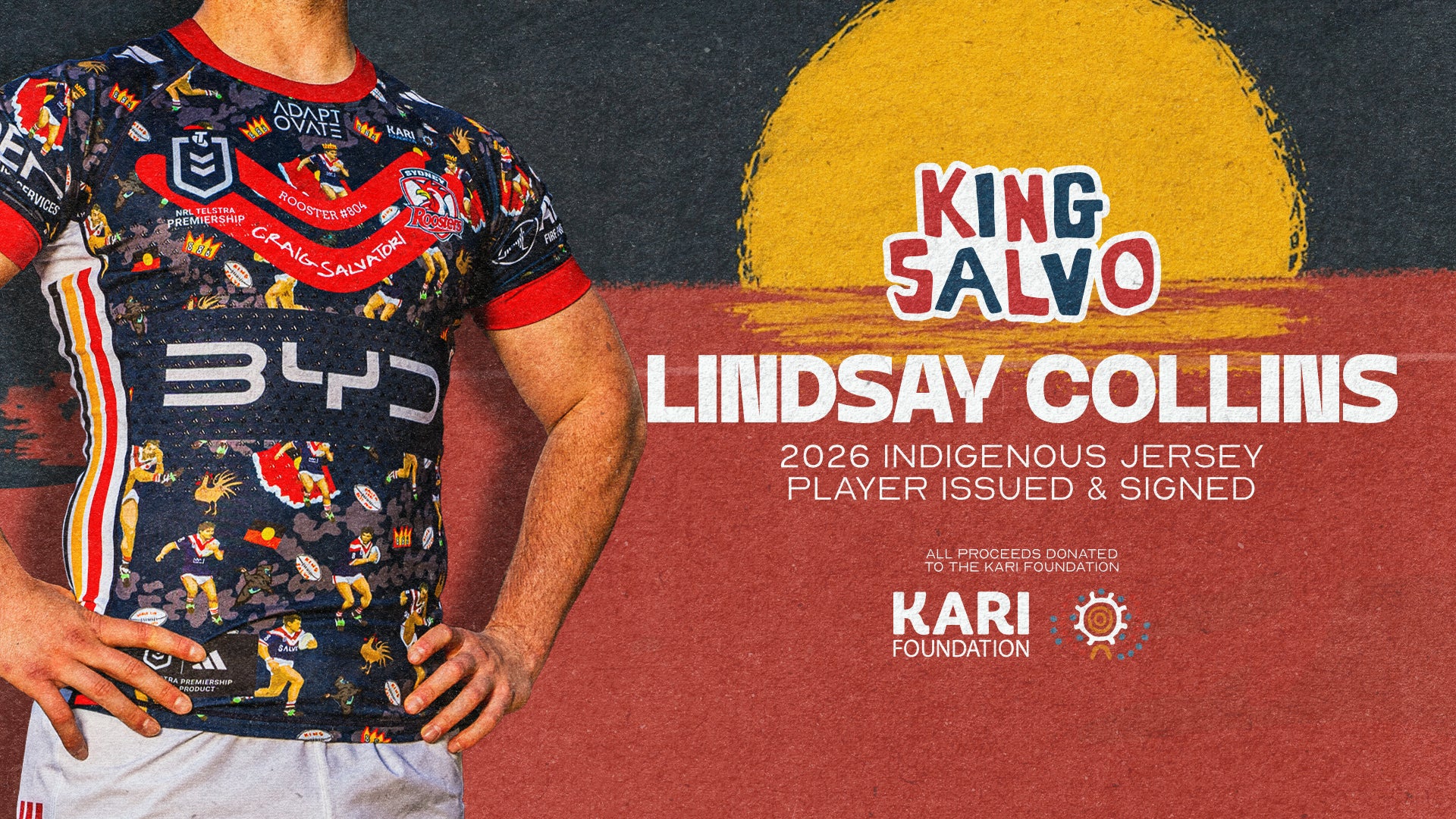 Lindsay Collins #15 - Player Issued & Signed Indigenous Jersey