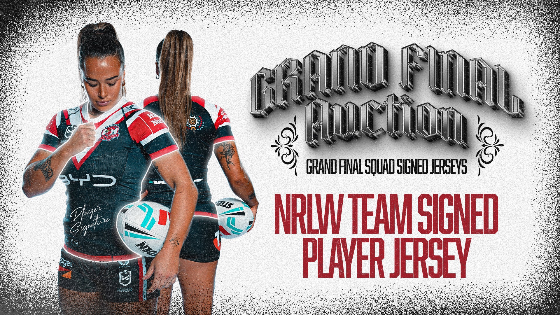 NRLW Grand Final Squad Signed Jersey 1/5