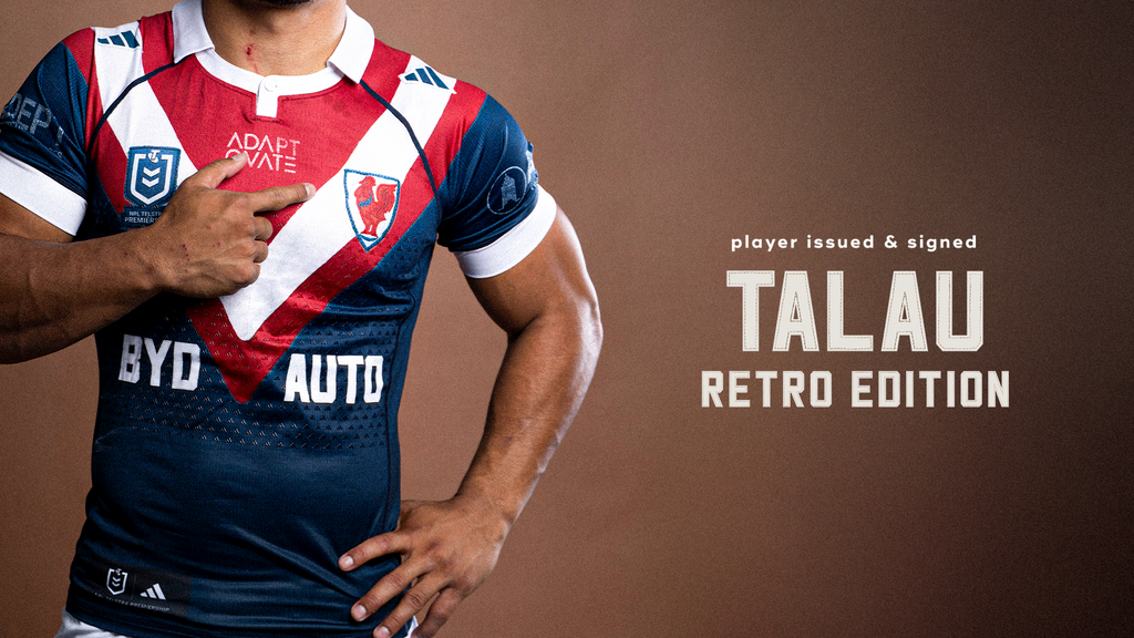 Tommy Talau #19 - Player Issued & Signed Retro Jersey